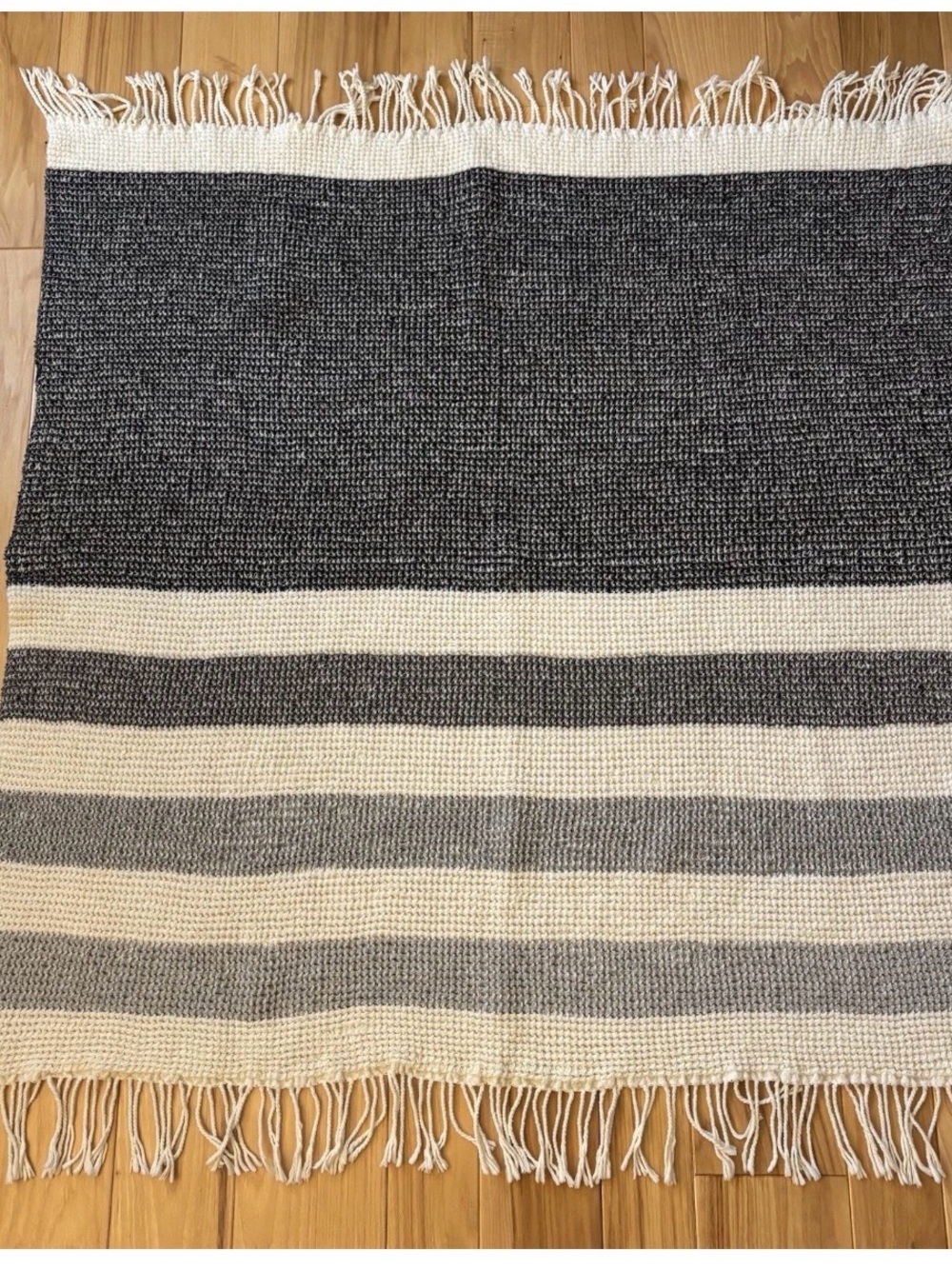 Nido Notte Italia Cotton Blend Throw Blanket Made in Italy